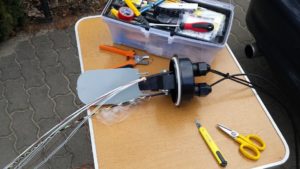 spawanie światłowodów