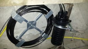 spawanie światłowodów